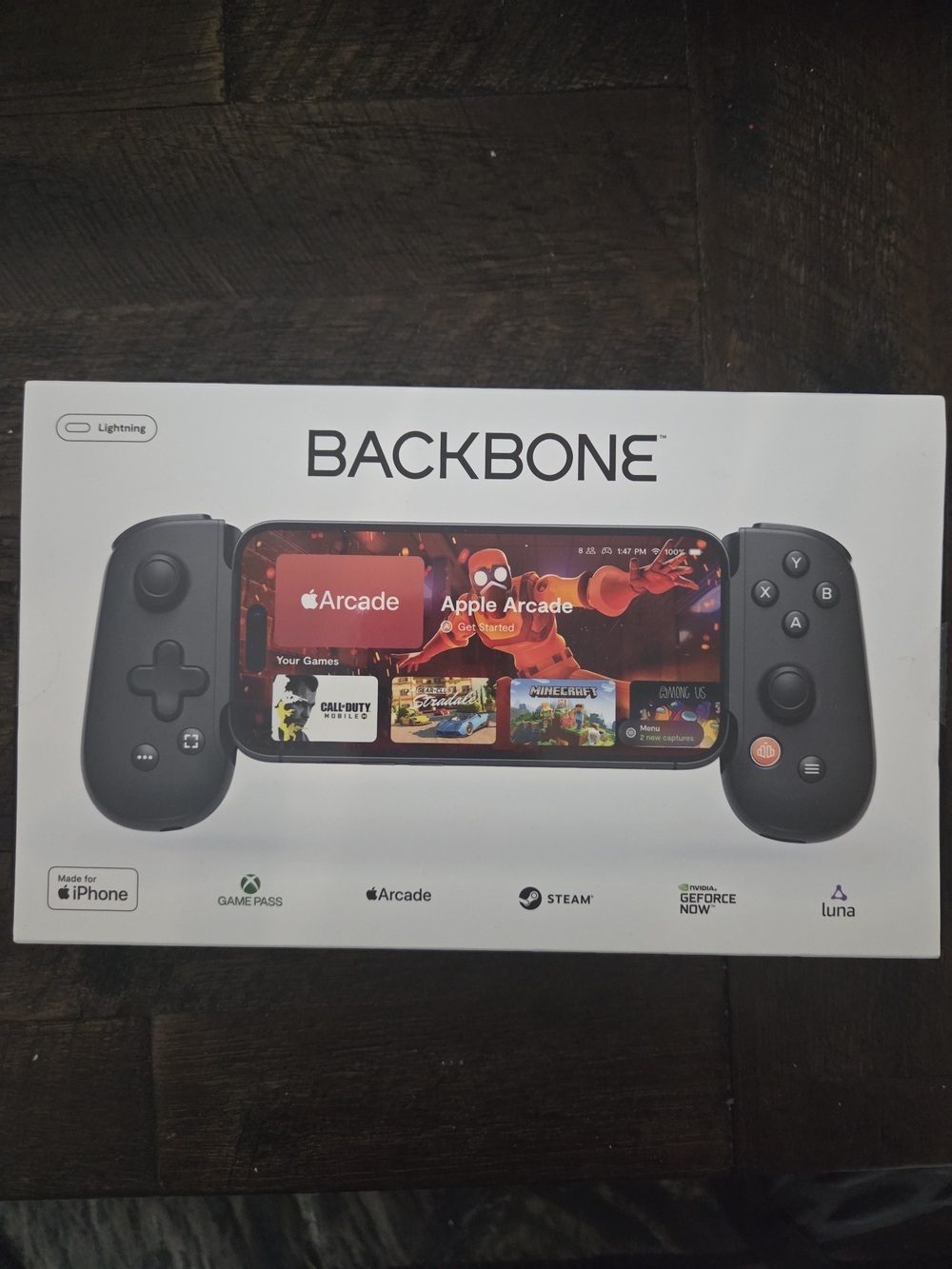 Backbone One Lightning Mobile Gaming Controller - Black